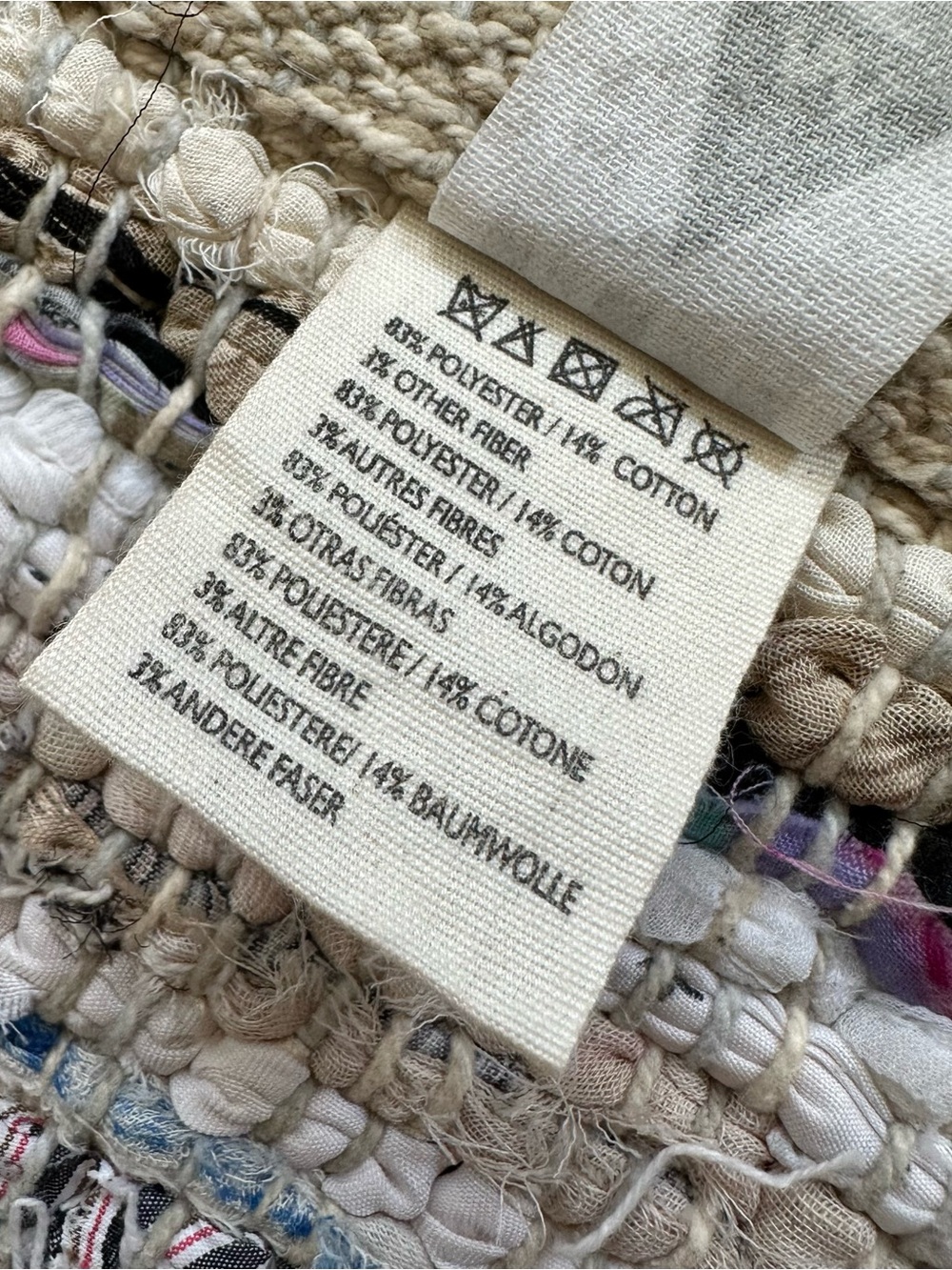 Urban Outfitters Rag Rug - Picture 6 of 9